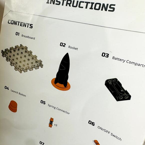 Discovery #Mindblown STEM Action Circuitry Rocket Launch Experiment Set In Box - Picture 7 of 12